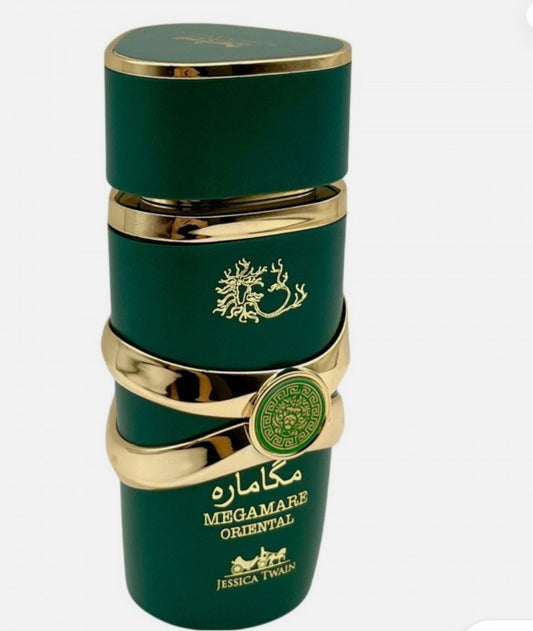 Latafa Asad Gold Green Perfume – Bold & Refreshing